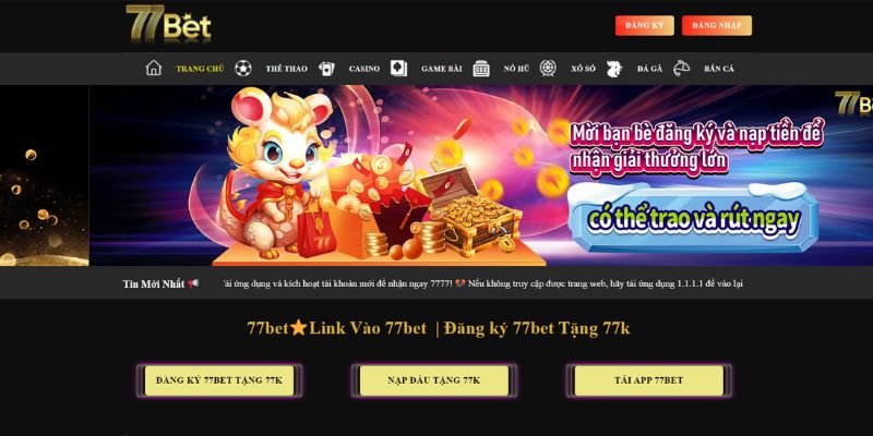 rút tiền 77bet